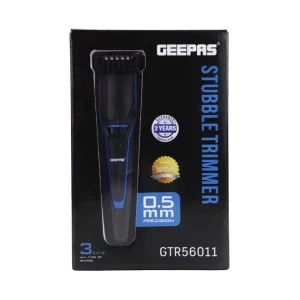 Geepas Stubble Trimmer with Adjustable Parts and Support Standing- GTR56011