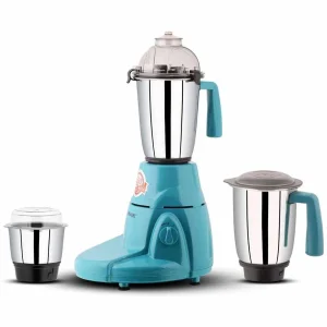 Sonashi 550W 3in1 Mixer Grinder, Aqua