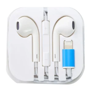 Lighting Headset, Pop-Up Window Earphone for iPhone- White