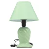 Ceramic Lamp, Decorative Ceramic Stand Table Lamp- Green