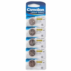 Camelion Lithium Battery CR2025, Pack of 5