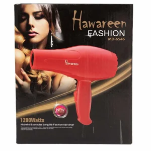 Hawareen 1200W Hair Dryer, Low Noise Hair Dryer- Black