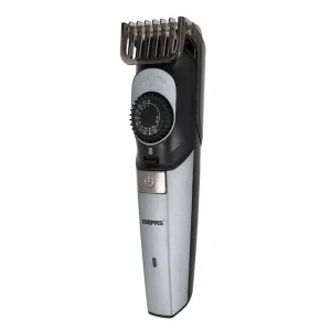 Geepas Rechargeable Hair Trimmer Best Grooming Experience with Stainless Steel Blade Cord/Cordless Operation