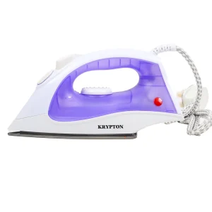 Krypton Non-Stick Soleplate Steam Iron 1200w- White and Purple