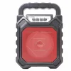 Super Bass Wireless Portable Bluetooth Speaker with USB Flash Drive Support- Red
