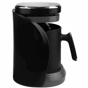 Sonashi Turkish Coffee Maker with Easy Grab Handle- Black