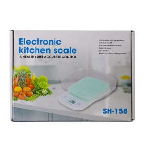 Electronic Digital Kitchen Scale SH-158 High Accuracy Precision- Green