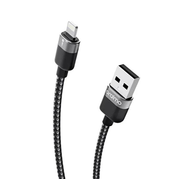Oraimo Rock Solid Dependability Lightning Plug Data Cable- 1M