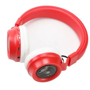 Astronaut Stereo Sound Wireless Headphones- Red