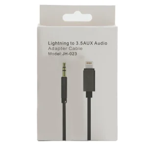 Lightning To Aux Audio Adapter Cable 3.5mm