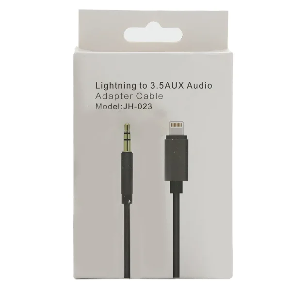 Lightning To Aux Audio Adapter Cable 3.5mm
