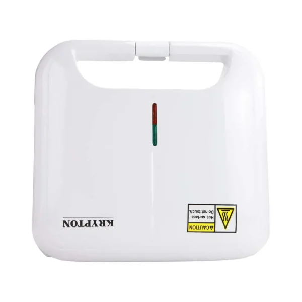 Krypton 2-Slice Sandwich Maker with Non Stick Coating and Overheat Protection 750W- KNSM6063