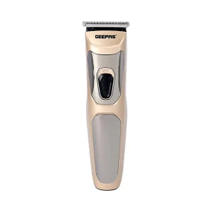 Geepas Electric Hair Clipper Rechargeable Trimmer with Stainless Steel Blades- GTR56023