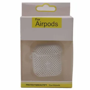 Micro Fiber Protective Case for Airpods- White