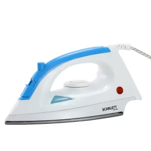 Scarlett Adjustable Steam Iron- White and Blue