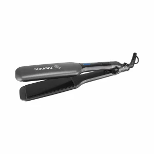 Sonashi Hair Straightener with Ceramic Coating Plate- Black