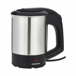Olsenmark Stainless Steel Travel Kettle with Auto Shutoff On Boiling Safety Lock- OMK2048NM