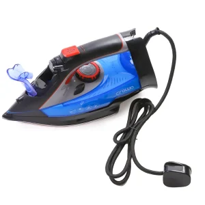 Crown Line Steam Iron, Dry Ironing with Self-Cleaning SI-227- 3000W