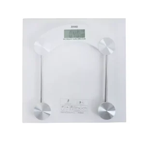 Digital Electronic Thick Glass Personal Weighing Scale For Personal Use, Square Shaped- 180kg Capacity