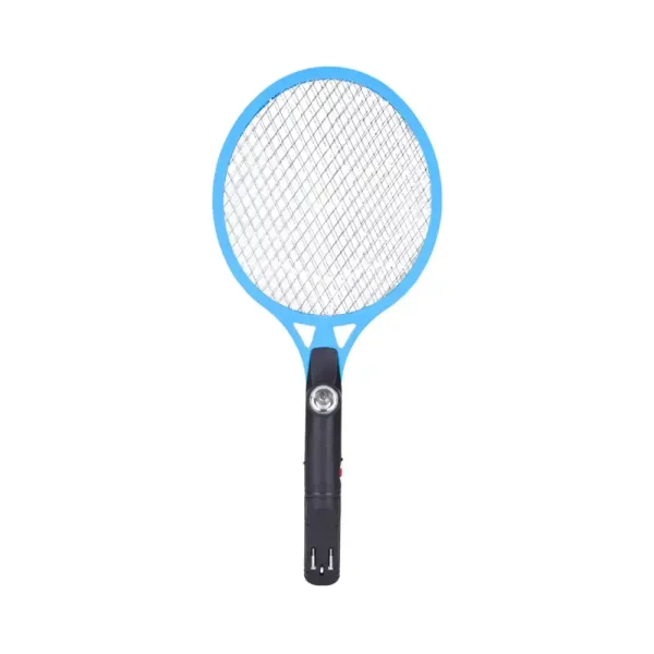 Electric Mosquito Swatter and Led Bulb, 2 in 1 Handheld Mosquito Killer- Blue