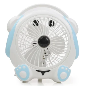 Mini Fan Cool Quite Summer, Strong Wind Desktop Table Fan- White