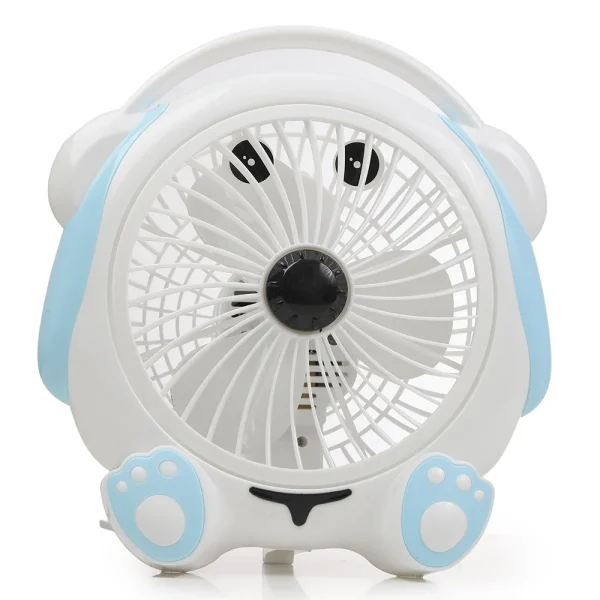 Mini Fan Cool Quite Summer, Strong Wind Desktop Table Fan- White