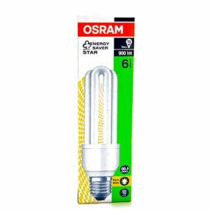 Osram Energy Saver, Stick Shape CFL Light, 15Watt Screw- Base, Warm White