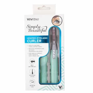 Simply Beautiful Heated Eyelash Curler, Green