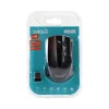 Enet 10 M Wireless Mouse, 2.4 Ghz with USB Mini Receiver Mouse, 1600 DPI Sensor for Pc, Mac, Laptop- Black