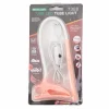 White Light USB LED Tube Light (7388), Mini Clip-On Reading Night Light, USB Night Light, LED Clamp Desk Lamp- Pink