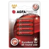 AGFAPHOTO Heavy Duty Premium AAA Zinc Battery Pack of 4pcs