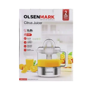 Olsenmark Citrus Juicer OMCJ1818 with Transparent Jug- Capacity 0.8 Ltr