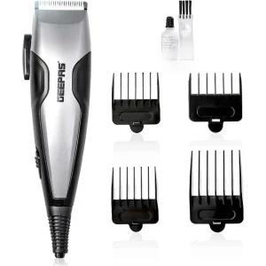Geepas AC Hair Clipper with Ceramic Blade Precise Cutting 15W- GTR8654