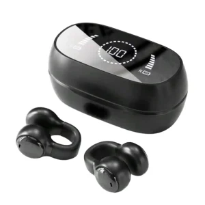 Calus CW10 Wireless Ear clip (Earpods) HD Voice Call Comfortable wearing 4-5 hrs playtime 10m effective distance 30mAh- Black