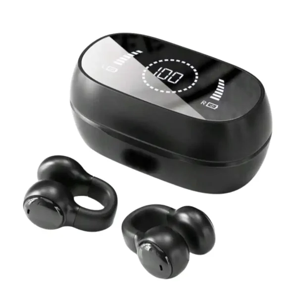 Calus CW10 Wireless Ear clip (Earpods) HD Voice Call Comfortable wearing 4-5 hrs playtime 10m effective distance 30mAh- Black