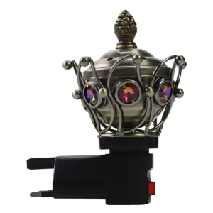 Electronic Incense Burner, Bakhoor Burner With Modern Design - Aluminium Color