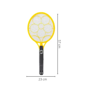 Electric Mosquito Swatter and Led Bulb, 2 in 1 Handheld Mosquito Killer- Orange