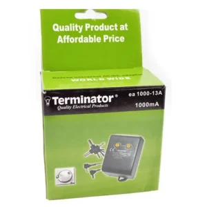 Terminator EA 1000-13A AC/DC Power Universal Adaptor 6 Way 1000mAh