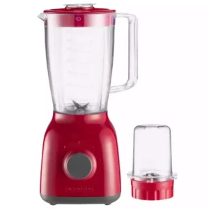 Olsenmark 650W Powerful Motor 2 in 1 Blender With 1.8Ltr Capacity- Red