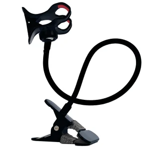 Lazy Bracket Mobile Phone Flexible Clip Mobile Mount Stand, Mobile Holder- Black