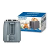 Sonashi ST-210 2 Slicer Capacity Bread Toaster With Defrost Reheat And Cancel Function- Gray