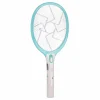 Olsenmark Rechargeable Mosquito Swatter, ABS Material - 800mAh Lead Acid Battery Long Working Safe and Durable with Comfortable Handling- Green