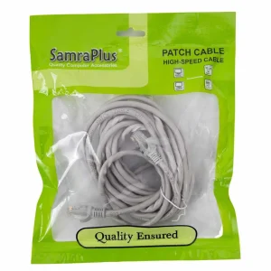 Samra Plus Hi-Speed Patch Cable Cat6 UTP for Router- 5 Meter