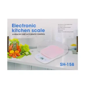 Electronic Digital Kitchen Scale High Accuracy Precision SH-158- Pink