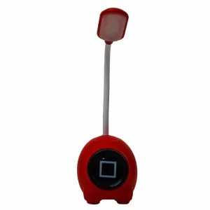 LED Rocket Lamp Light Flexible Neck Perfect for Reading- Red