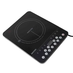 Krypton Electronic Infrared Cooker With 10Power Levels, Infrared Cooker, Black - 2000 Watts