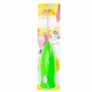 High Quality Kitchen Electric Mixer, Mixer Coffee Milk Egg Beater Stainless Steel- Green Colour