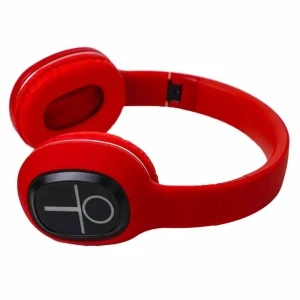 Squid Game Circle Design Wireless Bluetooth Over Ear Headphones with Long Battery Life- Red