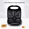 Geepas Non- Stick Cooking Plate Sandwich Maker - GSM6002N