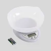 Electronic Kitchen Digital Weighing Scale With High Precision- White